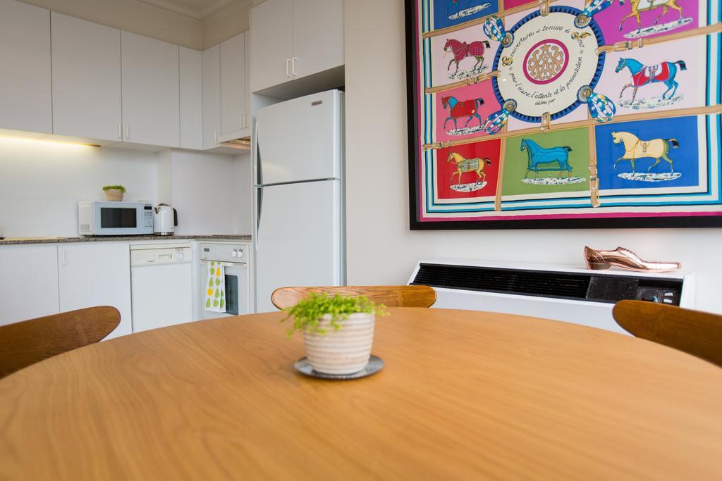 1 Exhibition Apartment Hotel Melbourne Oda fotoğraf