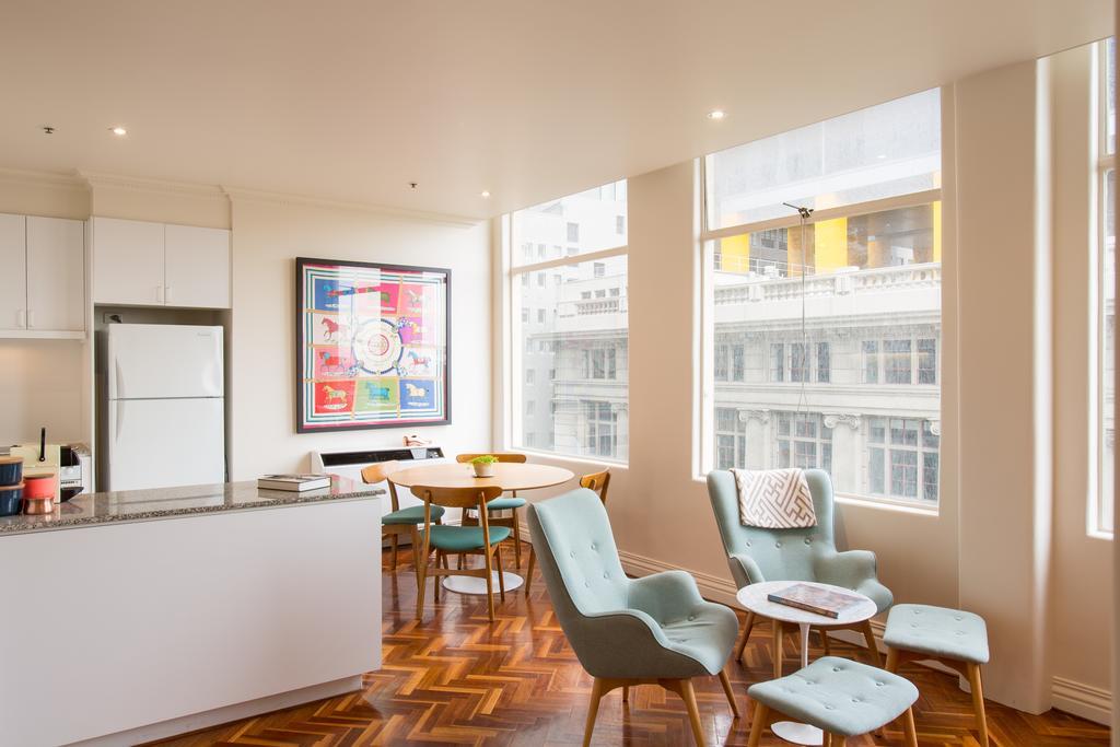 1 Exhibition Apartment Hotel Melbourne Oda fotoğraf