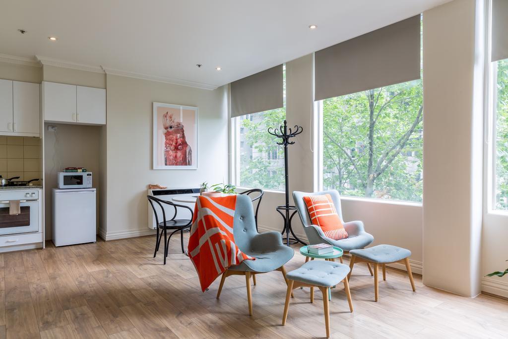 1 Exhibition Apartment Hotel Melbourne Dış mekan fotoğraf